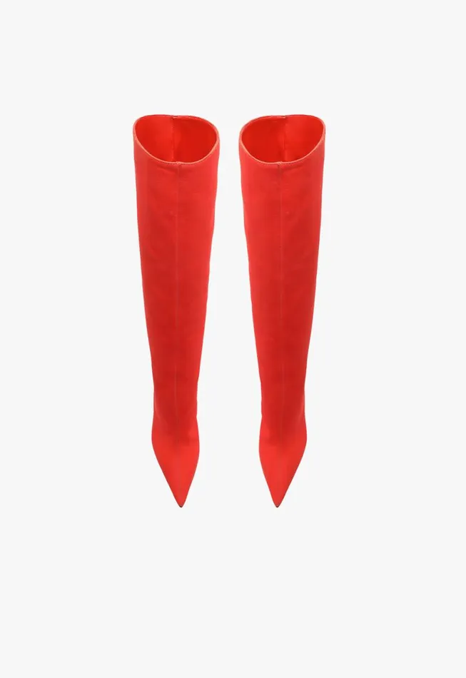 Schutz Shoes Boots Cate Curve Boot Red 8211 Women