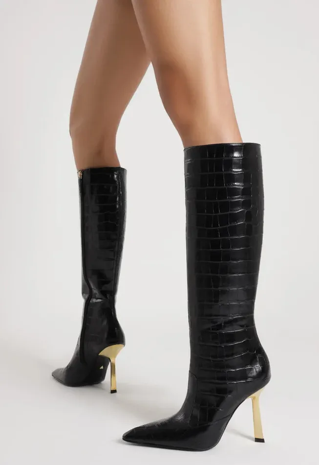 Schutz Shoes Boots Ciara Boot Black 8211 Women