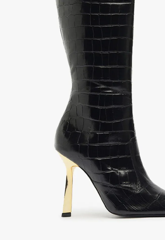 Schutz Shoes Boots Ciara Boot Black 8211 Women
