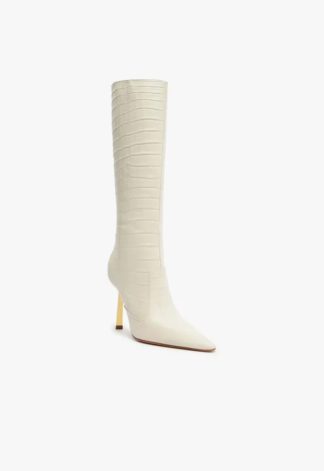 Schutz Shoes Boots Ciara Boot Pearl 8211 Women