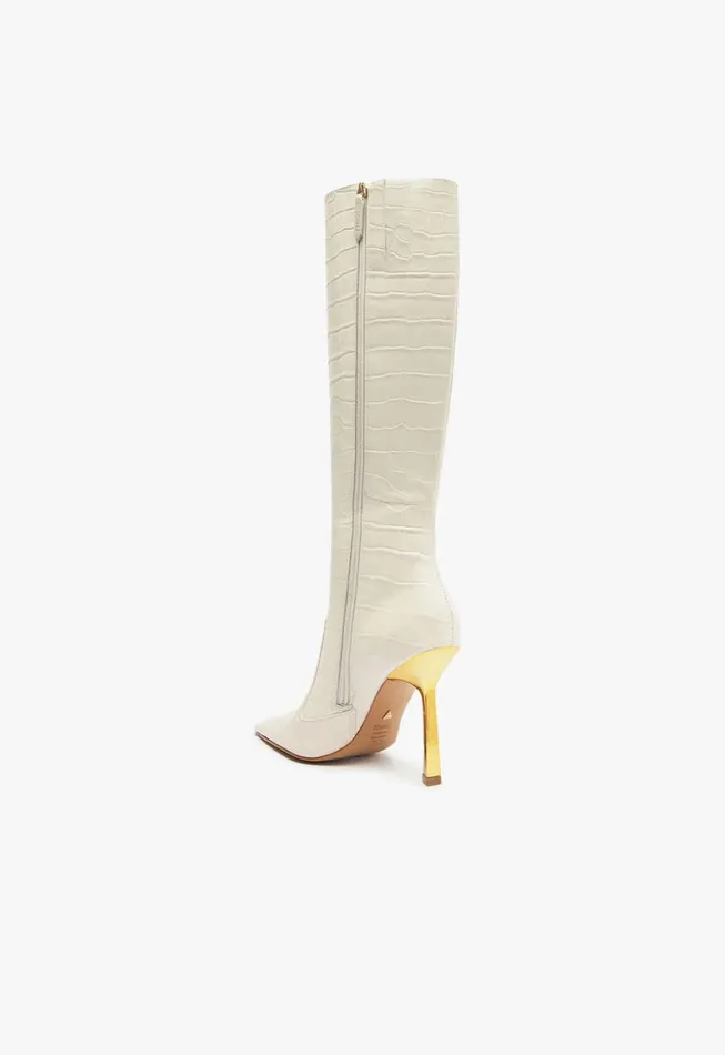 Schutz Shoes Boots Ciara Boot Pearl 8211 Women