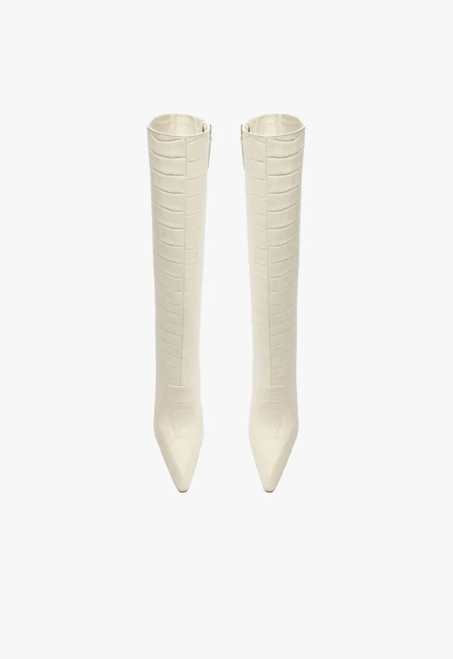Schutz Shoes Boots Ciara Boot Pearl 8211 Women