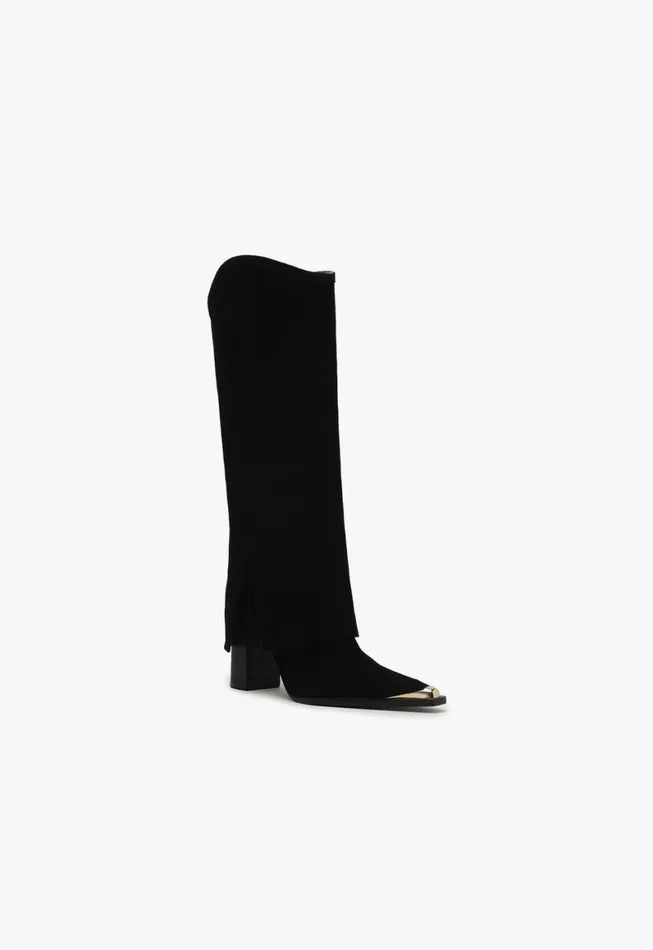 Schutz Shoes Boots Raffaela Cloak Boot Black 8211 Women
