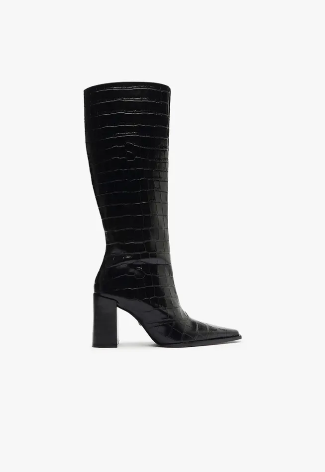 Schutz Shoes Boots Raffaela Up Boot Black 8211 Women