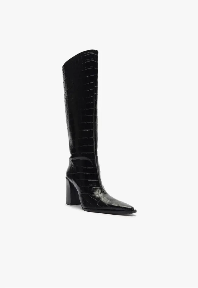 Schutz Shoes Boots Raffaela Up Boot Black 8211 Women