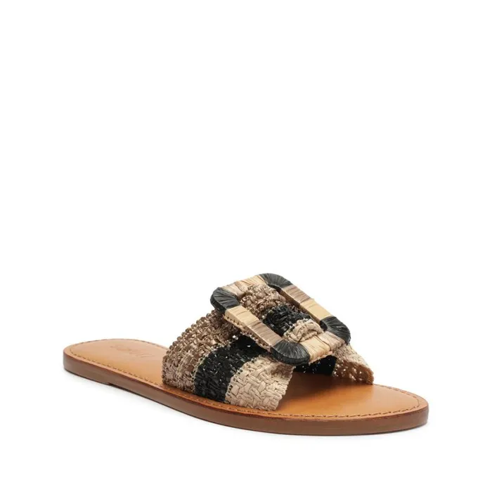 Schutz Shoes Flats Cinna Flat Sandal Gold 8211 Women