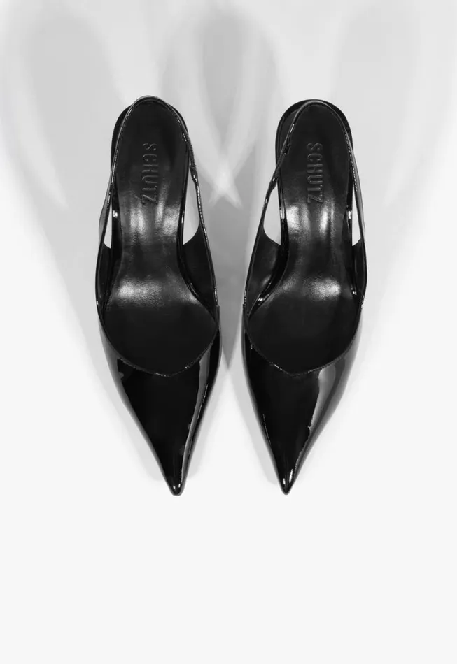 Schutz Shoes Pumps Lexi Sling Mid Pump Black 8211 Women