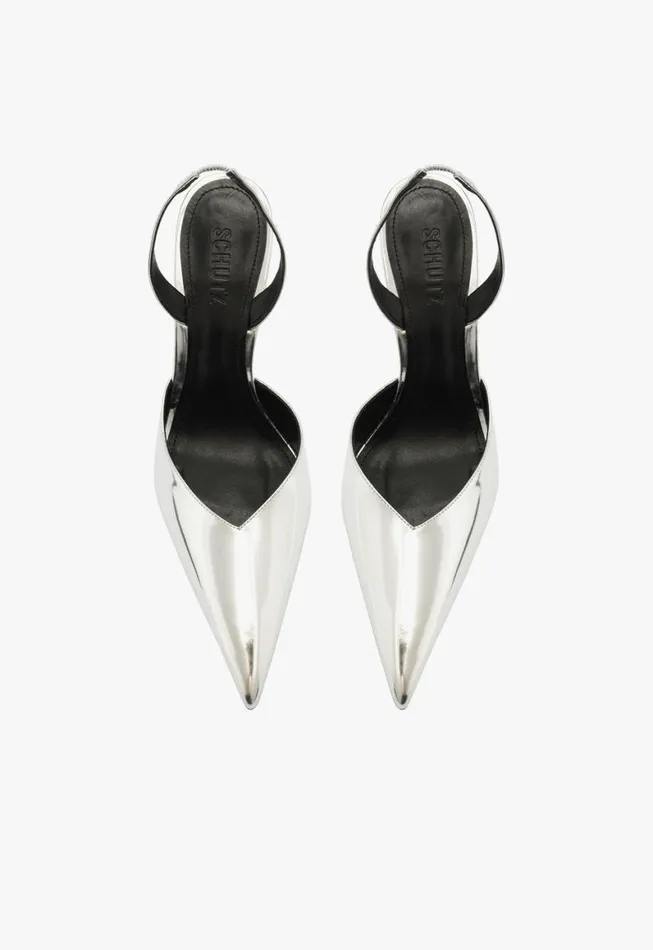 Schutz Shoes Pumps Siena Pump Silver 8211 Women