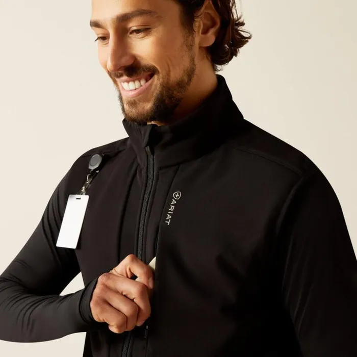 Scrubs 8211 New Men Ariat Galen Fleece Scrub Vest Black Scrubs 8211 New Men Ariat Galen Fleece Scrub Vest Black