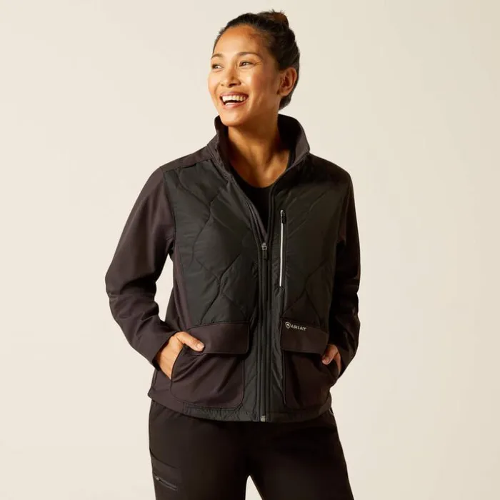 Scrubs 8211 New Women Ariat Ambroise Insulated Scrub Jacket Black