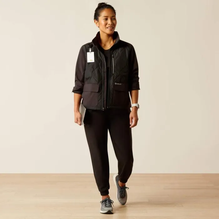 Scrubs 8211 New Women Ariat Ambroise Insulated Scrub Jacket Black Scrubs 8211 New Women Ariat Ambroise Insulated Scrub Jacket Black