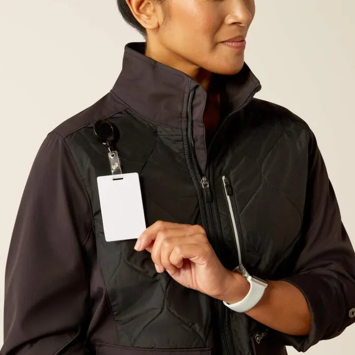 Scrubs 8211 New Women Ariat Ambroise Insulated Scrub Jacket Black Scrubs 8211 New Women Ariat Ambroise Insulated Scrub Jacket Black