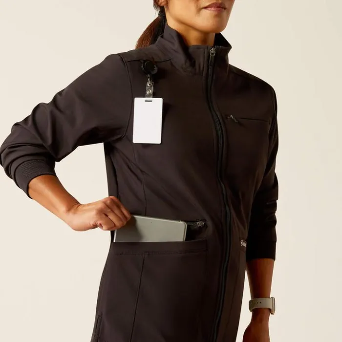 Scrubs 8211 New Women Ariat Rosalyn Utility Scrub Jacket Black Scrubs 8211 New Women Ariat Rosalyn Utility Scrub Jacket Black