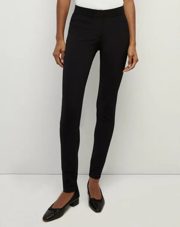 Scuba Legging Black Women Veronica Beard Pants