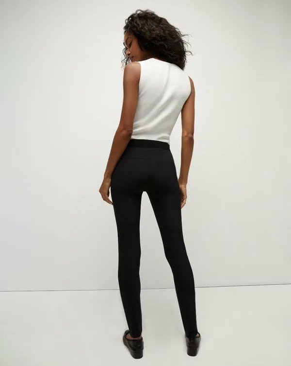 Scuba Legging Black Women Veronica Beard Pants