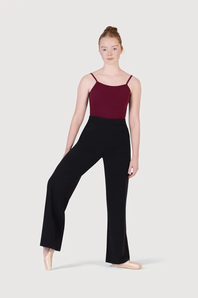 Separates Bloch Adult Ladies Clodagh Soft Wide Leg Pant Black