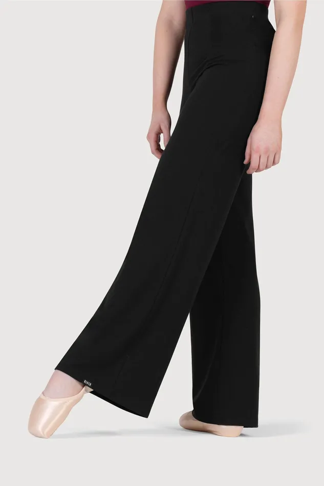 Separates Bloch Adult Ladies Clodagh Soft Wide Leg Pant Black Separates Bloch Adult Ladies Clodagh Soft Wide Leg Pant Black