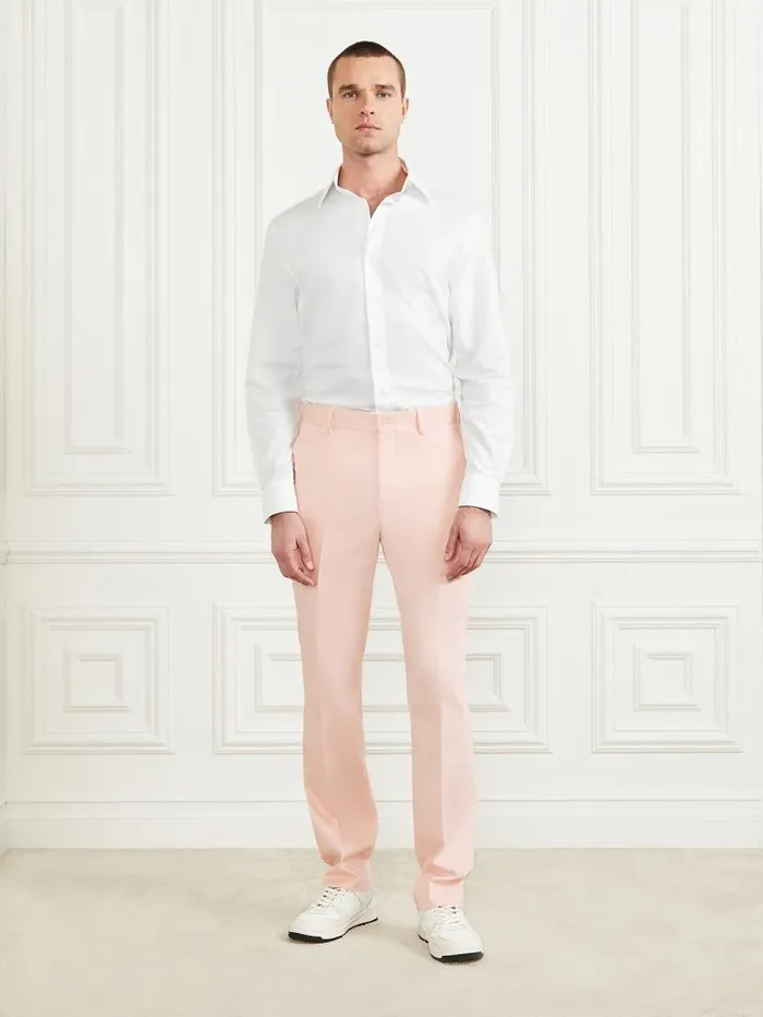 Shirts Men William Shirt Pure White GUESS