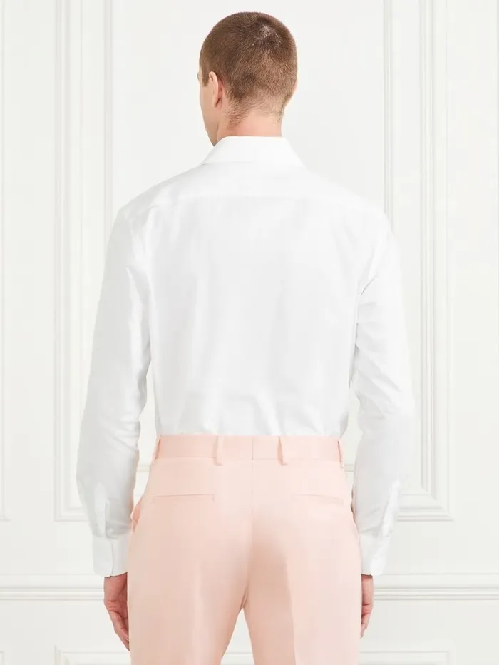 Shirts Men William Shirt Pure White GUESS