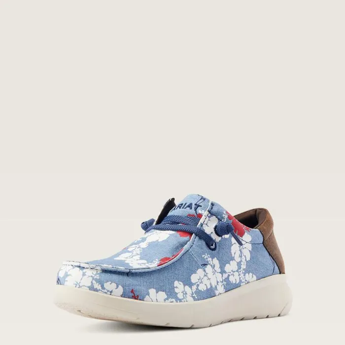 Shoes and Sneakers Men Ariat Hilo Western Aloha Red White And Blue Pareau Prin Shoes and Sneakers Men Ariat Hilo Western Aloha Red White And Blue Pareau Prin