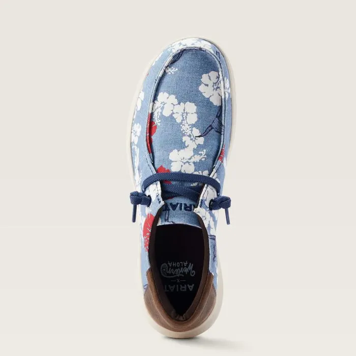 Shoes and Sneakers Men Ariat Hilo Western Aloha Red White And Blue Pareau Prin Shoes and Sneakers Men Ariat Hilo Western Aloha Red White And Blue Pareau Prin