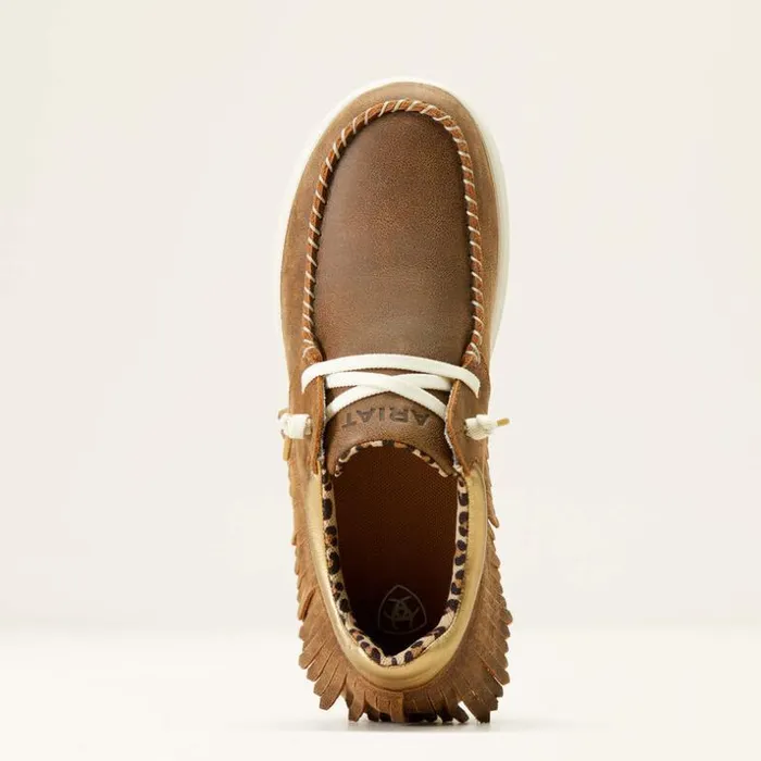 Shoes and Sneakers Women Ariat Hilo Fringe Brown Bomber Shoes and Sneakers Women Ariat Hilo Fringe Brown Bomber