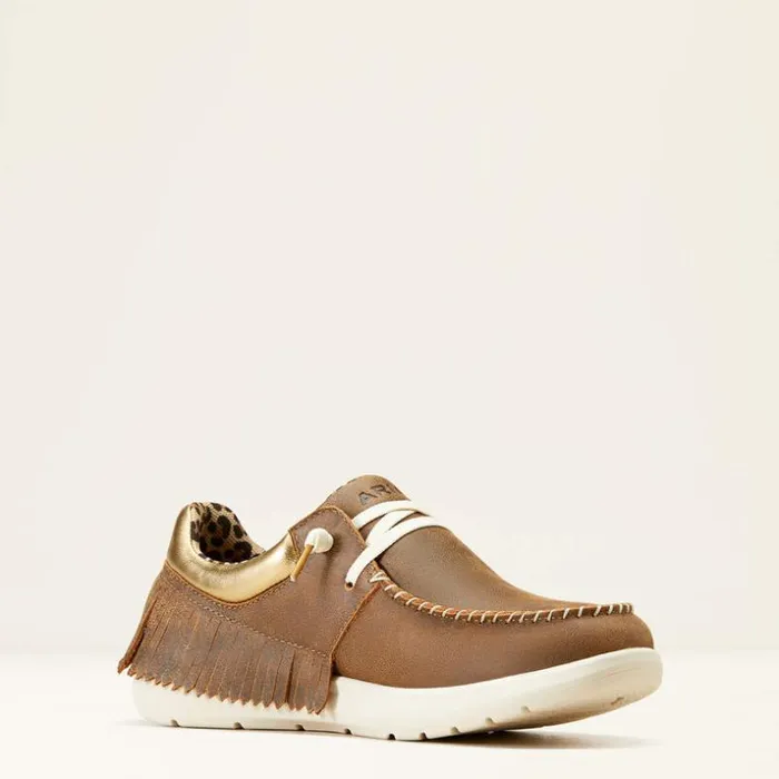 Shoes and Sneakers Women Ariat Hilo Fringe Brown Bomber Shoes and Sneakers Women Ariat Hilo Fringe Brown Bomber