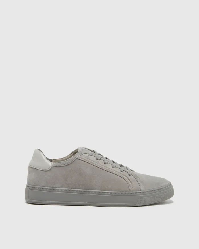 Shoes Men PAIGE Farrell Sneaker 8211 Grey Suede