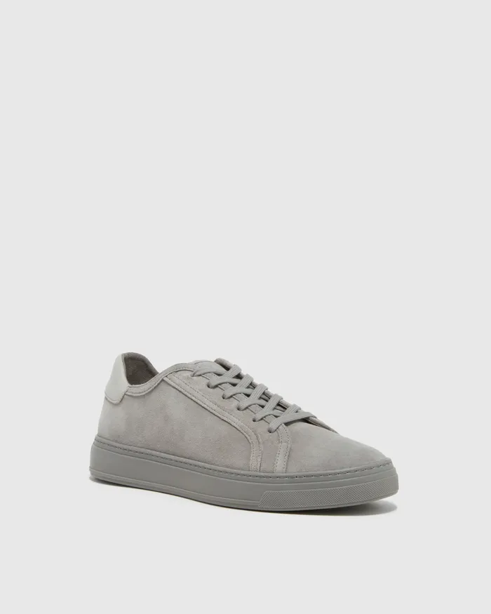 Shoes Men PAIGE Farrell Sneaker 8211 Grey Suede Shoes Men PAIGE Farrell Sneaker 8211 Grey Suede