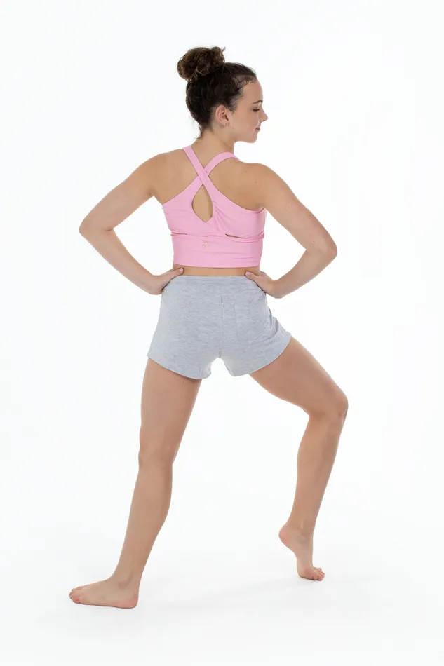 Shorts Bloch Children Bloch X Flo Active Track Shorts Grey