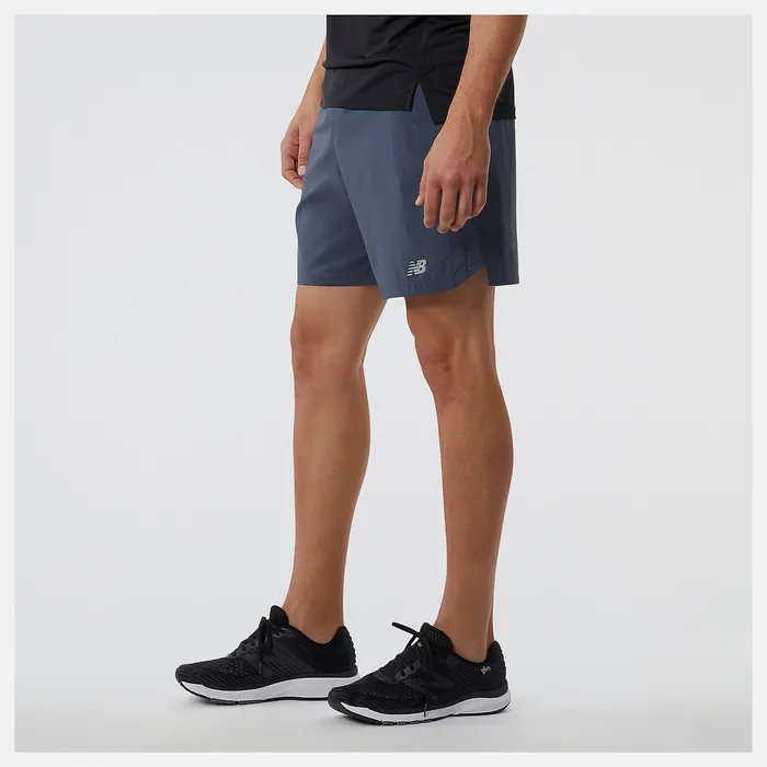 Shorts New Balance Men Accelerate 7 Inch Short THUNDER Shorts New Balance Men Accelerate 7 Inch Short THUNDER