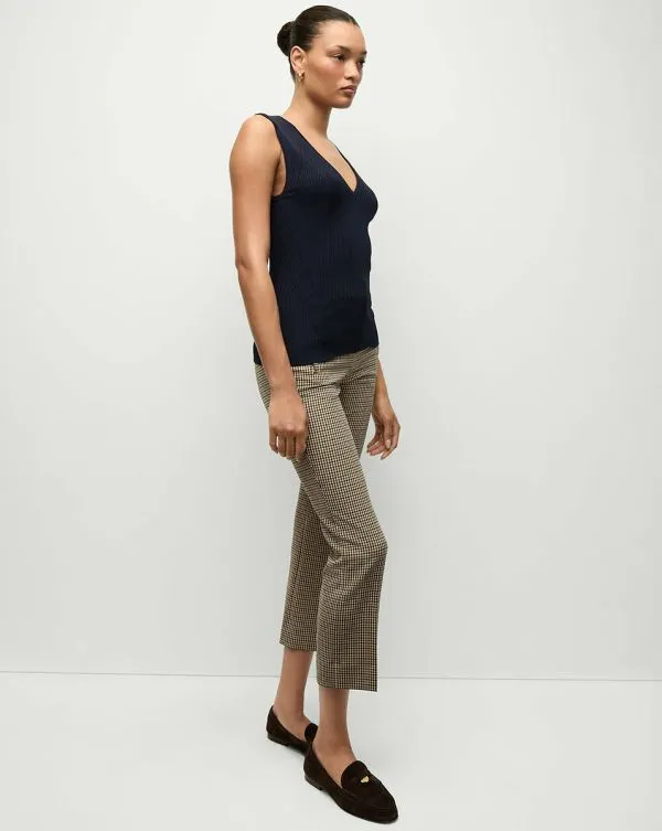 Sid Knit Tank Top Navy Women Veronica Beard Tops