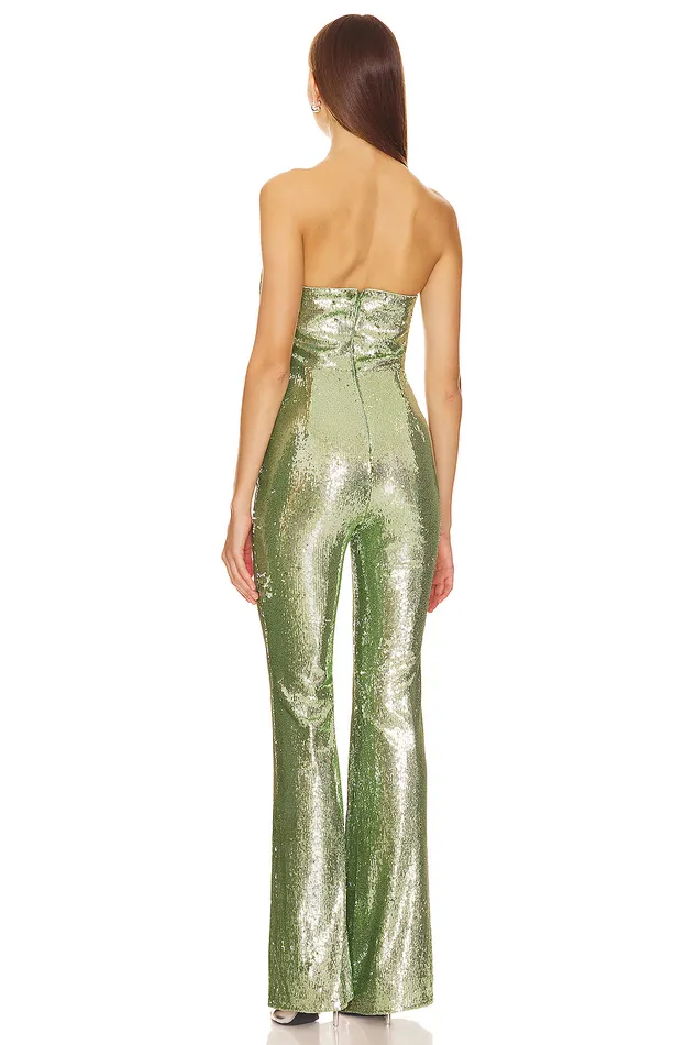 Siobhan Sequin Jumpsuit Spritz Green Women Lovers and Friends Jumpsuits Siobhan Sequin Jumpsuit Spritz Green Women Lovers and Friends Jumpsuits