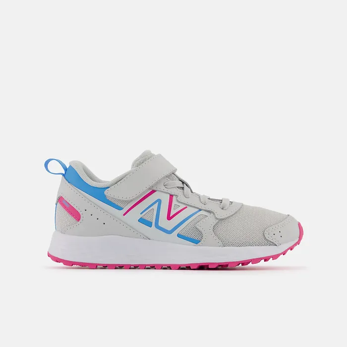 Size 105 8211 3 Fresh Foam 650 Bungee Lace with Top Strap Summer Fog with Hipink and Vibrant Sky 8211 New Balance Kids Size 105 8211 3 Fresh Foam 650 Bungee Lace with Top Strap Summer Fog with Hipink and Vibrant Sky 8211 New Balance Kids