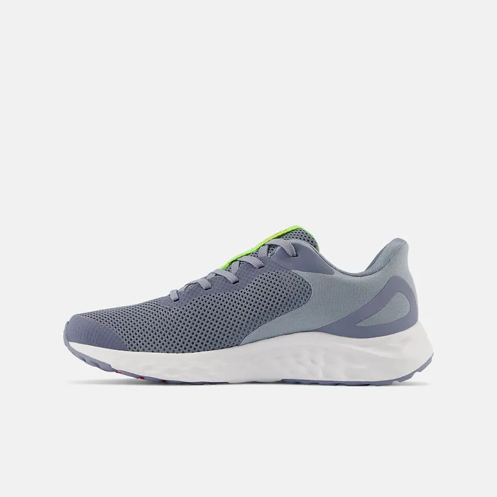 Size 35 8211 7 Kids Fresh Foam Arishi v4 Arctic Grey with Pixel Green and True Red New Balance Size 35 8211 7 Kids Fresh Foam Arishi v4 Arctic Grey with Pixel Green and True Red New Balance