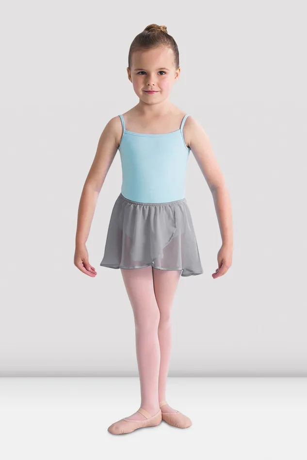 Skirts and Tutus Bloch Children Girls Barre Stretch Waist Ballet Skirt Grey