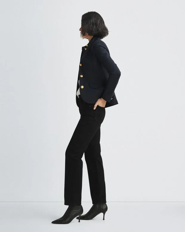 Slade Ponte Blazer BlackCamelSalute Blazers and Vests rag and bone Women
