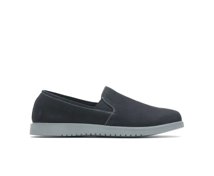 Sneakers Everyday SlipOn Black Nubuck Hush Puppies Women