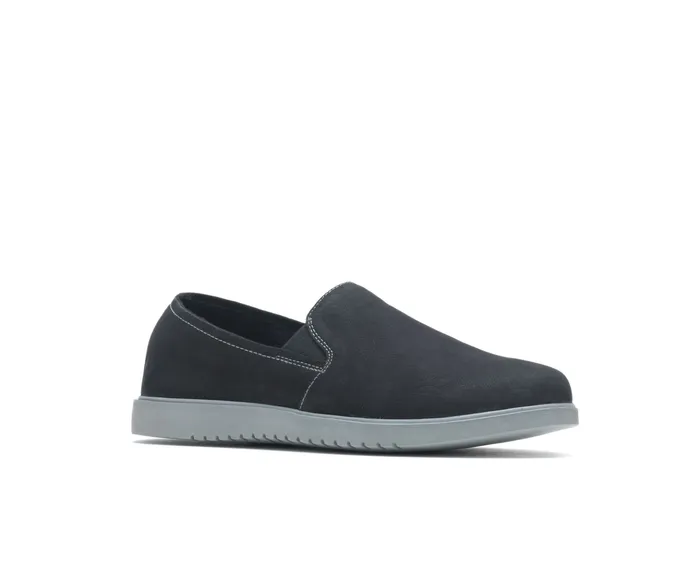 Sneakers Everyday SlipOn Black Nubuck Hush Puppies Women