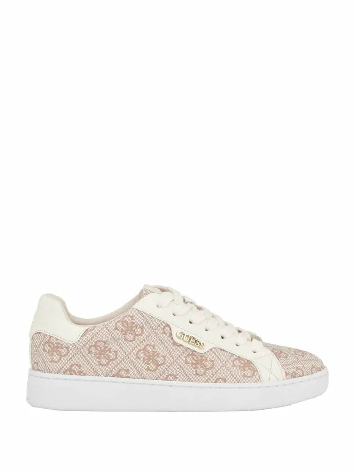 Sneakers GUESS Women Renzy Debossed Logo LowTop Sneakers Dark Natural