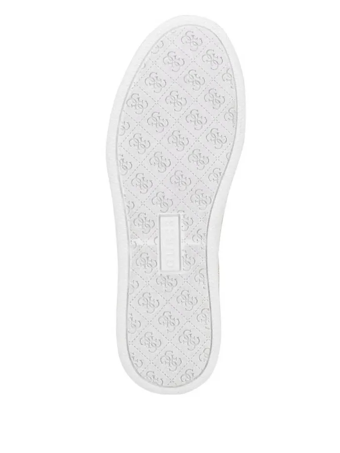Sneakers GUESS Women Renzy Debossed Logo LowTop Sneakers Dark Natural