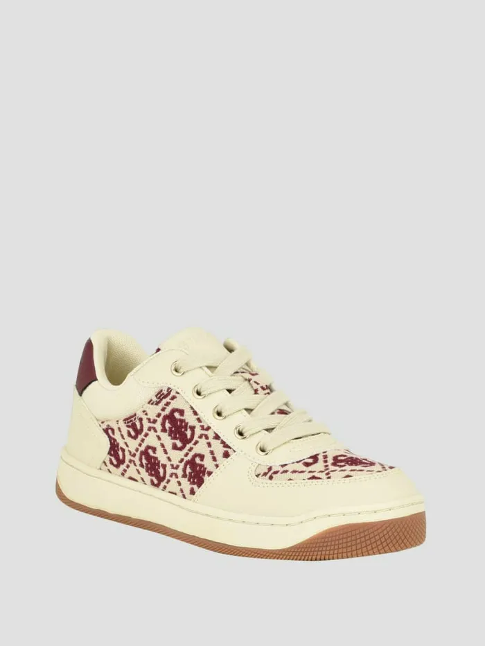 Sneakers Invited Jacquard Low Top Medium Natural 101 8211 GUESS Women