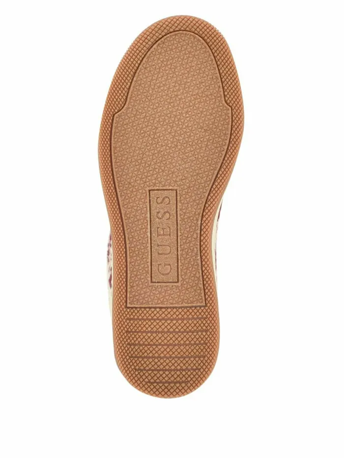 Sneakers Invited Jacquard Low Top Medium Natural 101 8211 GUESS Women Sneakers Invited Jacquard Low Top Medium Natural 101 8211 GUESS Women