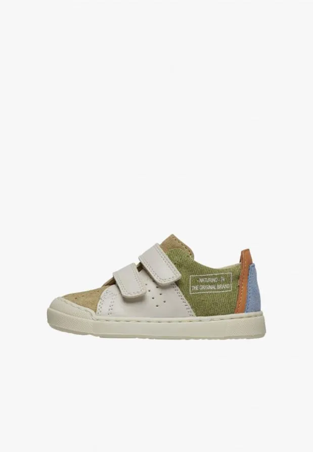 Sneakers Kids Naturino NATURINO TRAJAN VL Whitebeige