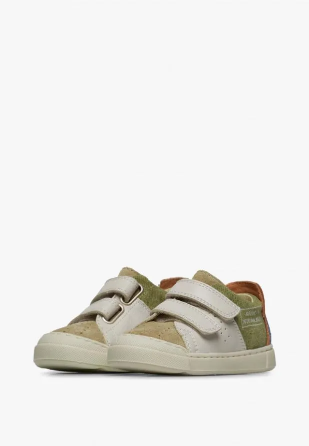 Sneakers Kids Naturino NATURINO TRAJAN VL Whitebeige Sneakers Kids Naturino NATURINO TRAJAN VL Whitebeige