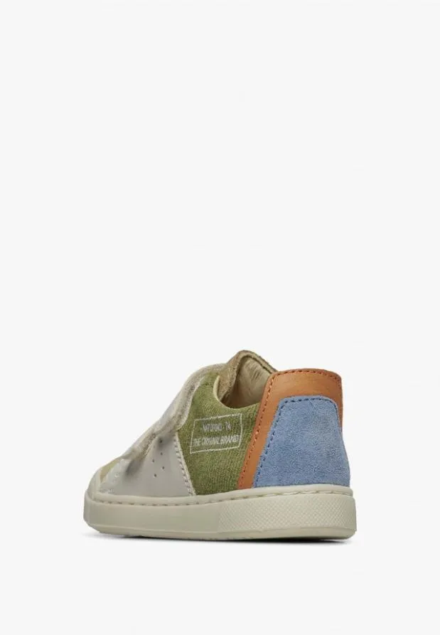 Sneakers Kids Naturino NATURINO TRAJAN VL Whitebeige Sneakers Kids Naturino NATURINO TRAJAN VL Whitebeige