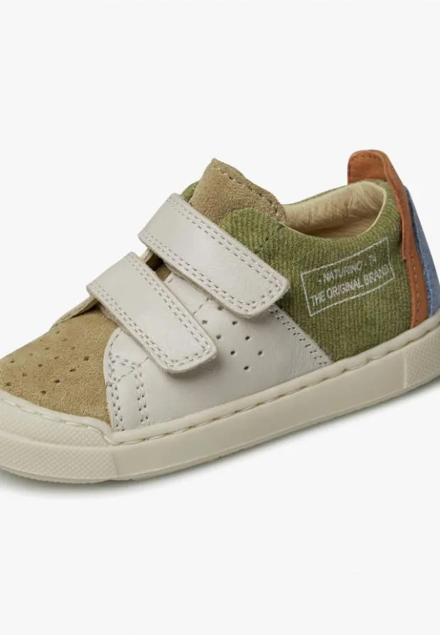 Sneakers Kids Naturino NATURINO TRAJAN VL Whitebeige Sneakers Kids Naturino NATURINO TRAJAN VL Whitebeige