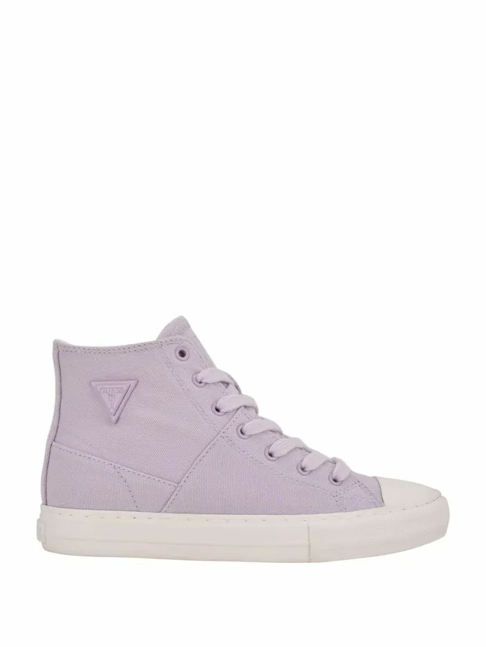 Sneakers Prinze HighTop Canvas Sneakers Open Purple GUESS Women Sneakers Prinze HighTop Canvas Sneakers Open Purple GUESS Women