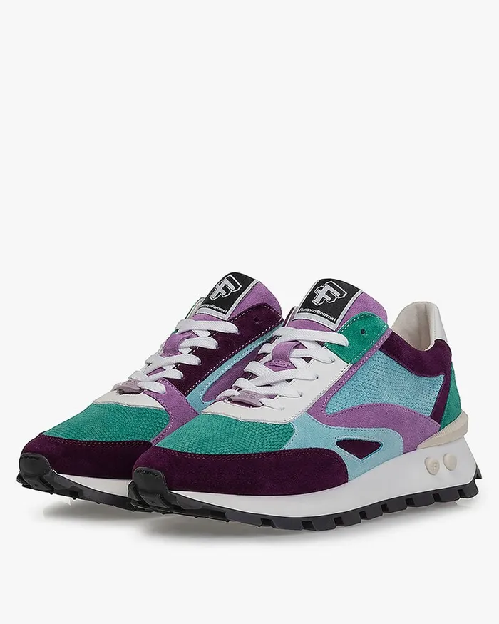 Sneakers Women Floris Van Bommel Blokki 0202 Suede