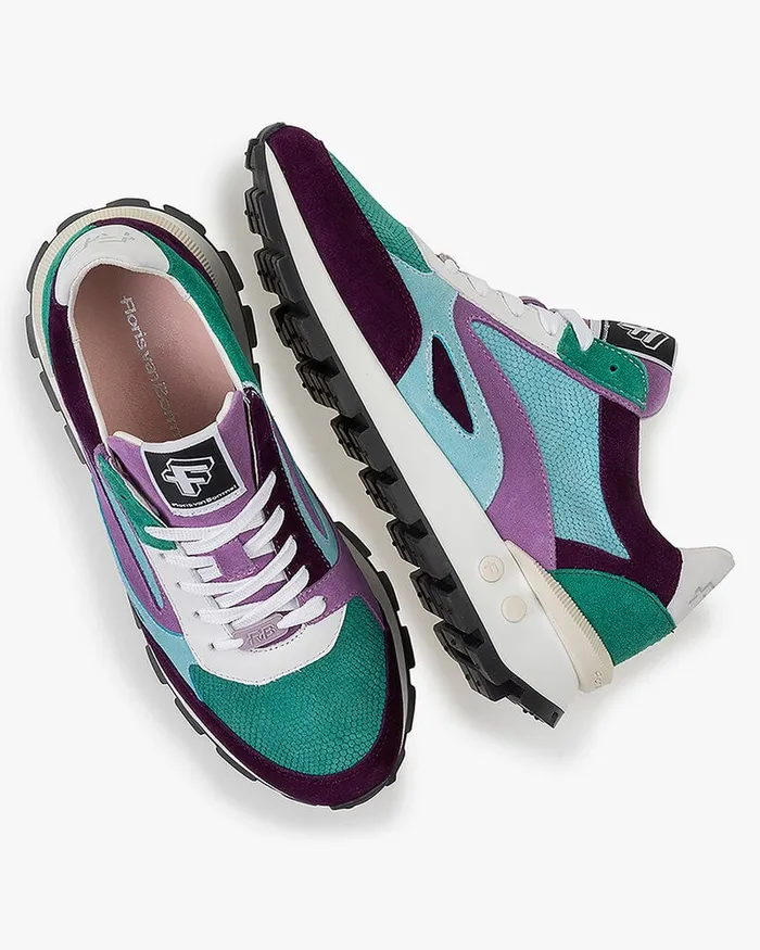 Sneakers Women Floris Van Bommel Blokki 0202 Suede